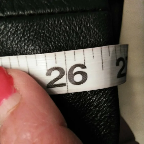 Black leather pencil skirt Euro Sz 40 Us Sz 8 - Picture 10 of 10